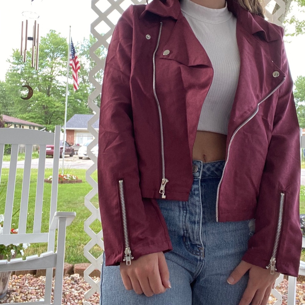 Maroon Jacket